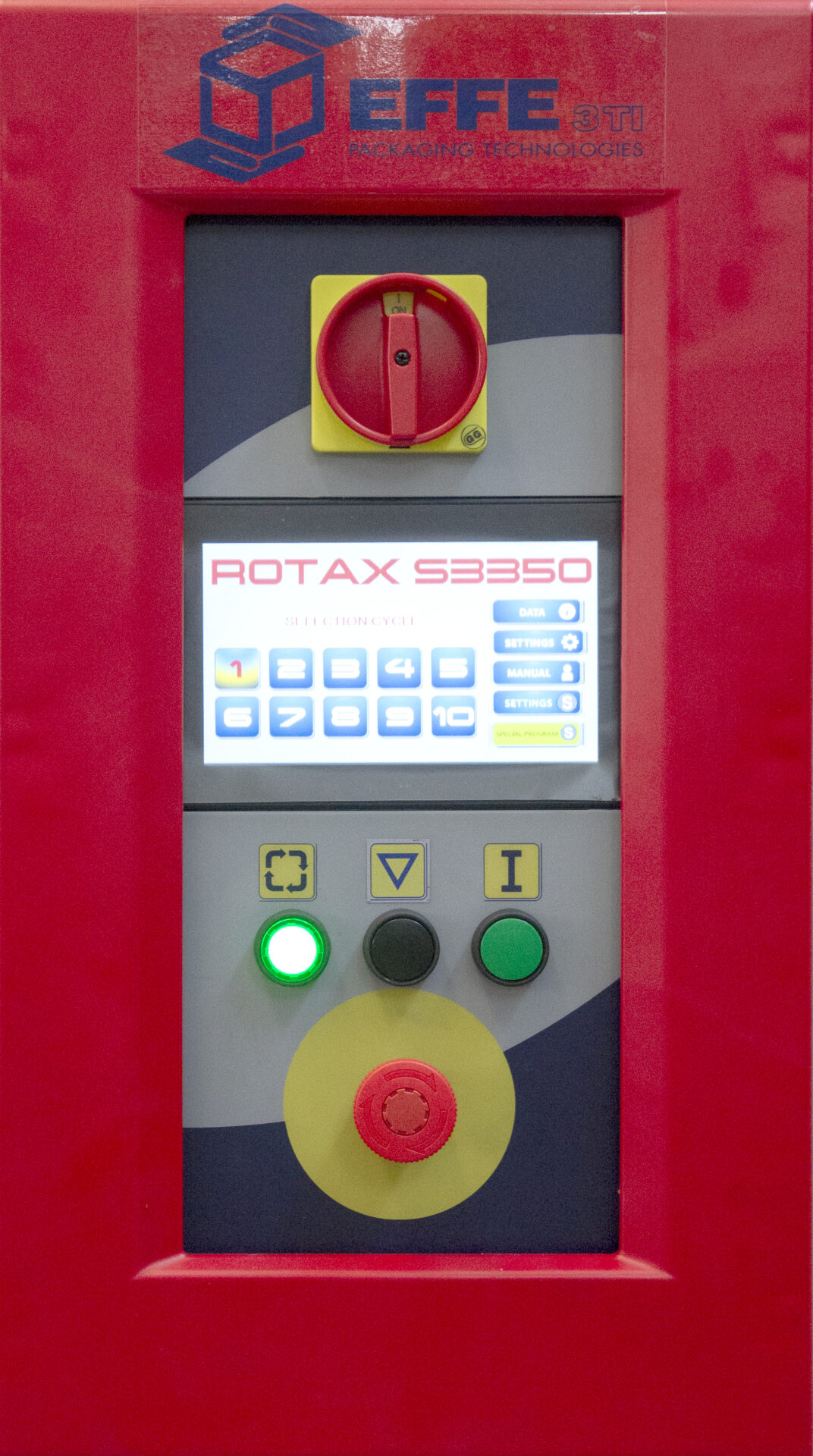 Rotax S3350 Semi‑automatisk folievikler – Høj kapacitet & stabil