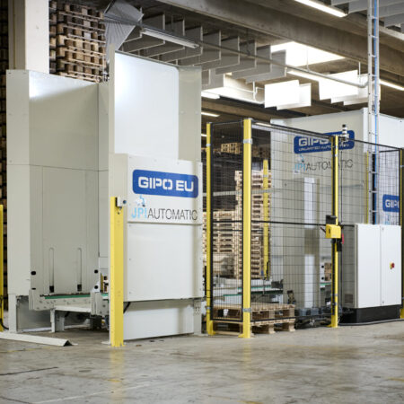 OPTIMUM 300 - Automatisk palle ind og udfletning