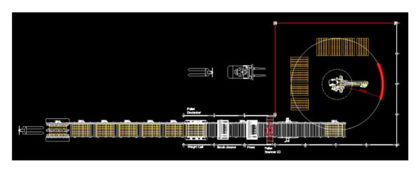 Automatisk Palle  sorteringsanlæg -    Pallet Sorting PRO GT360