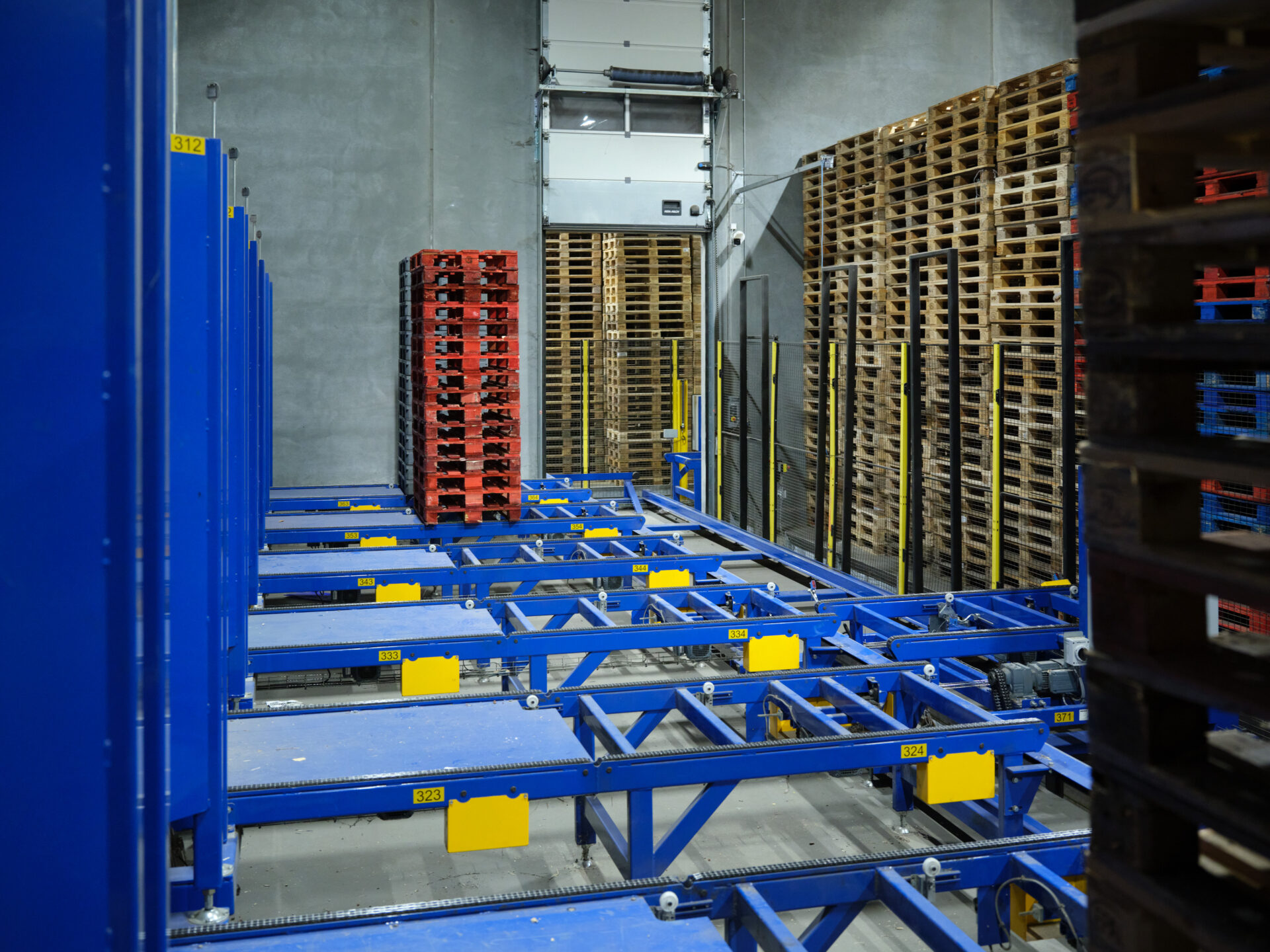 Brugt Sorteringsanlæg til EUR, LPR, CHEP og Plastik paller