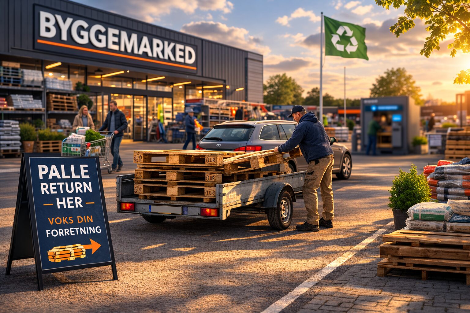 JPI Automatic - Pallepant retur system - genbrug dine paller